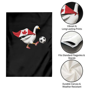 Canada Soccer Goose Garden Flag Canadian Flag Patriotic Football Fan Graphic TS10 Print Your Wear