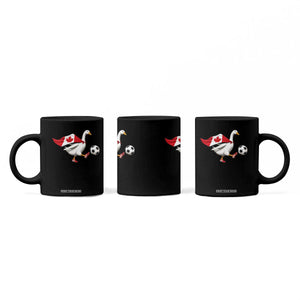Canada Soccer Goose Coffee Mug Canadian Flag Patriotic Football Fan Graphic TS10 Print Your Wear