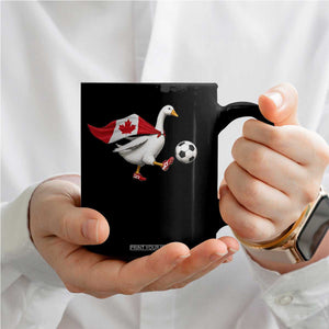 Canada Soccer Goose Coffee Mug Canadian Flag Patriotic Football Fan Graphic TS10 Print Your Wear