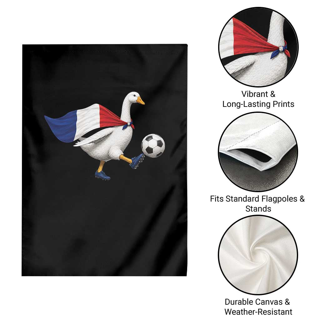 France Soccer Goose Garden Flag French Flag Patriotic Football Fan Graphic TS10 Print Your Wear