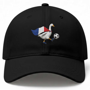 France Soccer Goose Baseball Cap French Flag Patriotic Football Fan Graphic TS10 Print Your Wear