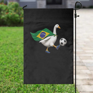 Brazil Soccer Goose Garden Flag Brazilian Flag Patriotic Football Fan Graphic TS10 Print Your Wear
