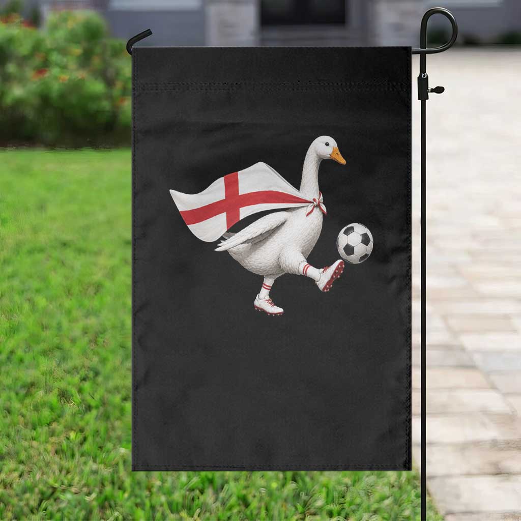 England Soccer Goose Garden Flag Patriotic Football Fan Graphic England Flag TS10 Print Your Wear