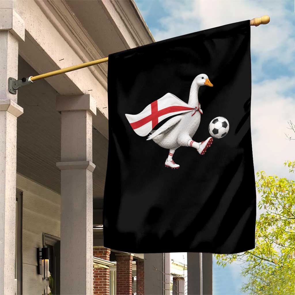 England Soccer Goose Garden Flag Patriotic Football Fan Graphic England Flag TS10 Print Your Wear