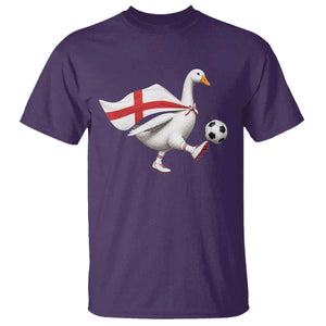 England Soccer Goose T Shirt Patriotic Football Fan Graphic England Flag TS10 Print Your Wear