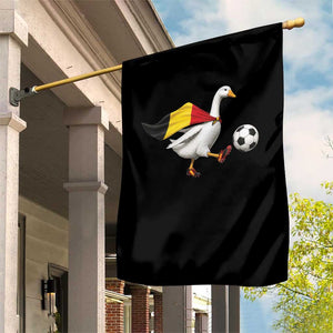 Belgium Soccer Goose Garden Flag Belgian Flag Patriotic Football Fan Graphic TS10 Print Your Wear
