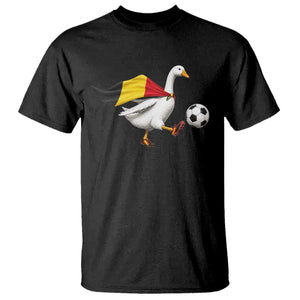 Belgium Soccer Goose T Shirt Belgian Flag Patriotic Football Fan Graphic TS10 Black Print Your Wear