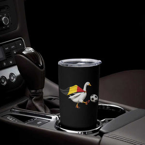 Belgium Soccer Goose Tumbler Cup Belgian Flag Patriotic Football Fan Graphic TS10 Print Your Wear