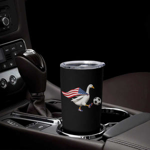 USA Soccer Goose Tumbler Cup American Flag Patriotic Football Fan Graphic TS10 Print Your Wear