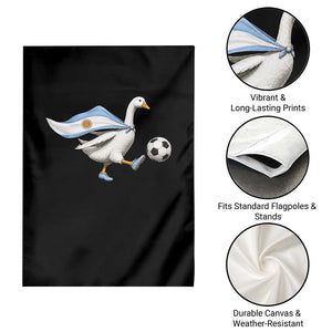 Argentina Soccer Goose Garden Flag Argentine Flag Patriotic Football Fan Graphic TS10 Print Your Wear