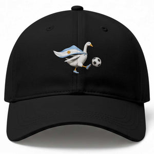 Argentina Soccer Goose Baseball Cap Argentine Flag Patriotic Football Fan Graphic TS10 Print Your Wear