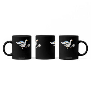 Argentina Soccer Goose Coffee Mug Argentine Flag Patriotic Football Fan Graphic TS10 Print Your Wear