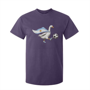 Argentina Soccer Goose T Shirt For Kid Argentine Flag Patriotic Football Fan Graphic TS10 Print Your Wear