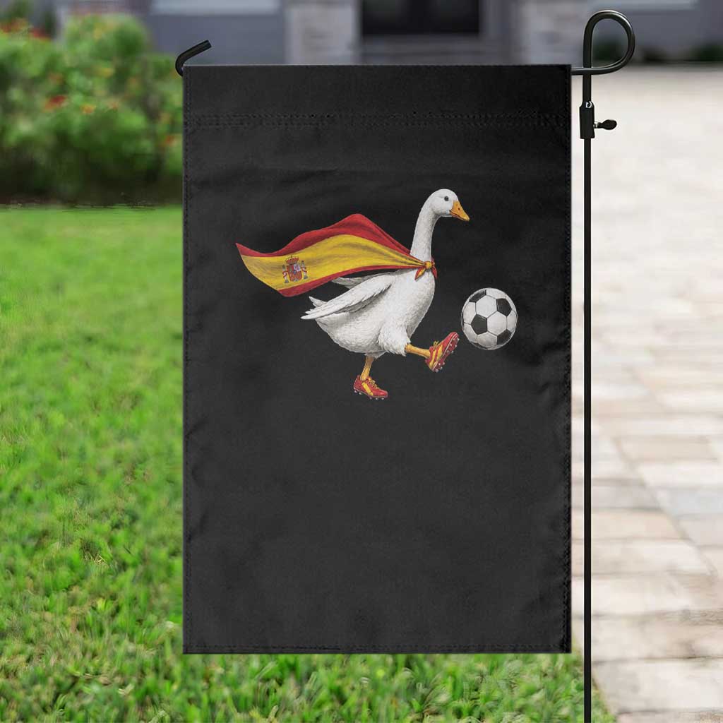 Spain Soccer Goose Garden Flag Spanish Flag Patriotic Football Fan Graphic TS10 Print Your Wear