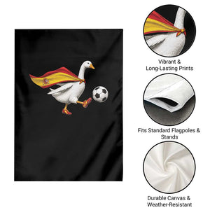 Spain Soccer Goose Garden Flag Spanish Flag Patriotic Football Fan Graphic TS10 Print Your Wear