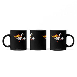 Spain Soccer Goose Coffee Mug Spanish Flag Patriotic Football Fan Graphic TS10 Print Your Wear