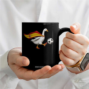 Spain Soccer Goose Coffee Mug Spanish Flag Patriotic Football Fan Graphic TS10 Print Your Wear