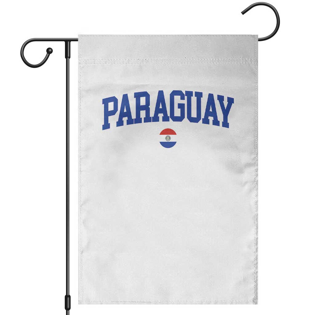 Paraguay Patriotic Flag Garden Flag Soccer Fan Vintage Varsity Sports National Pride Graphic TS10 White Print Your Wear