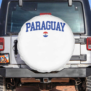 Paraguay Patriotic Flag Spare Tire Cover Soccer Fan Vintage Varsity Sports National Pride Graphic TS10 No hole White Print Your Wear