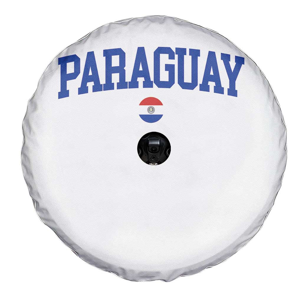 Paraguay Patriotic Flag Spare Tire Cover Soccer Fan Vintage Varsity Sports National Pride Graphic TS10 Print Your Wear