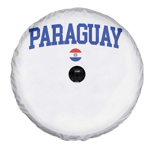 Paraguay Patriotic Flag Spare Tire Cover Soccer Fan Vintage Varsity Sports National Pride Graphic TS10 Print Your Wear