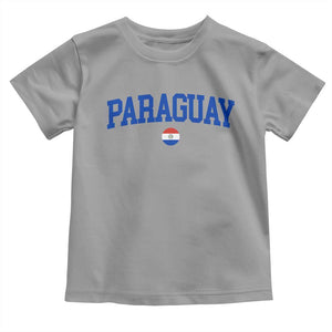 Paraguay Patriotic Flag Toddler T Shirt Soccer Fan Vintage Varsity Sports National Pride Graphic TS10 Sport Gray Print Your Wear
