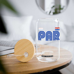 Vintage Paraguay Glass Can Retro Typography Patriotic Paraguayan Pride Flag Graphic TS10 Print Your Wear