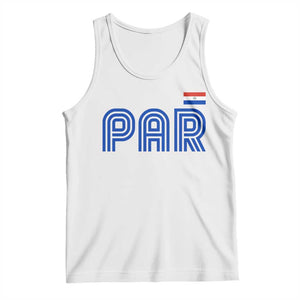 Vintage Paraguay Tank Top Retro Typography Patriotic Paraguayan Pride Flag Graphic TS10 White Print Your Wear