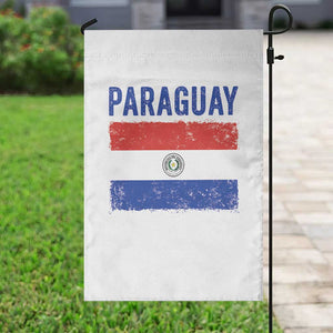Vintage Paraguay Flag Distressed Paraguayan Pride Patriotic Soccer Fan Graphic Garden Flag TS10 Print Your Wear