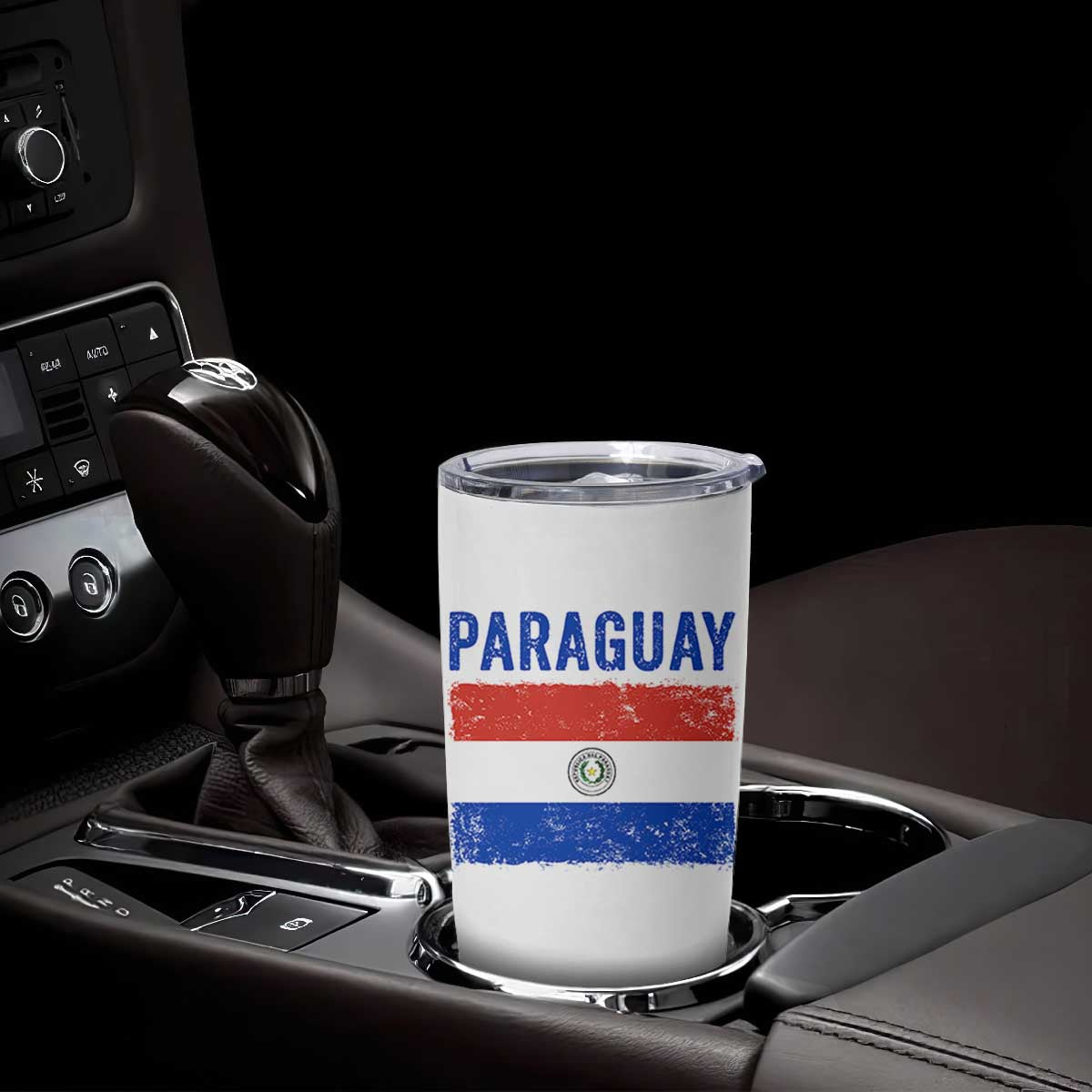 Vintage Paraguay Flag Distressed Paraguayan Pride Patriotic Soccer Fan Graphic Tumbler Cup TS10 Print Your Wear