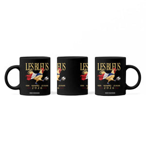 Les Bleus 2026 France Soccer Coffee Mug Rooster Wearing French Flag Patriotic Football Fan Graphic TS10 Print Your Wear