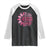 Breast Cancer Raglan Shirt Pink Ribbon Being Strong Quote Support Gift - Print Your Wear