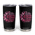 Breast Cancer Tumbler Cup Pink Ribbon Being Strong Quote Support Gift TS10 Black Print Your Wear