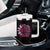 Breast Cancer Tumbler With Handle Pink Ribbon Being Strong Quote Support Gift TS10 Print Your Wear