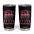 In October We Wear Pink Tumbler Cup Breast Cancer Awareness Month Cowgirl Pink Ribbon TS10 Black Print Your Wear
