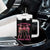 In October We Wear Pink Tumbler With Handle Breast Cancer Awareness Month Cowgirl Pink Ribbon TS10 Print Your Wear