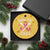 Breast Cancer Awareness Pink Ribbon Golf Ceramic Ornament Funny Save The Tees TS10 1pc Yellow Cheese Print Your Wear
