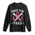 Breast Cancer Awareness Pink Ribbon Golf Long Sleeve Shirt Funny Save The Tees - Print Your Wear