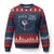 Breast Cancer Awareness Golf Ugly Christmas Sweater Pink Ribbon Save The Tees Fundraiser Team TS10 Navy Red Print Your Wear