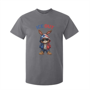 Cool Bunny Ice Out T Shirt For Kid Puerto Rican Flag Hoodie Outfit Vibes Boricua TS10 Charcoal Print Your Wear