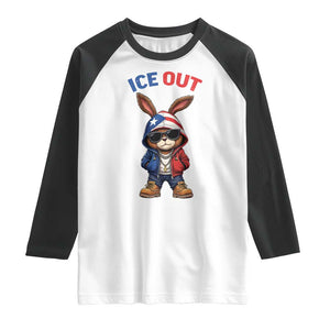 Cool Bunny Ice Out Raglan Shirt Puerto Rican Flag Hoodie Outfit Vibes Boricua TS10 White Black Print Your Wear