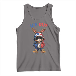 Cool Bunny Ice Out Tank Top Puerto Rican Flag Hoodie Outfit Vibes Boricua TS10 Deep Heather Print Your Wear