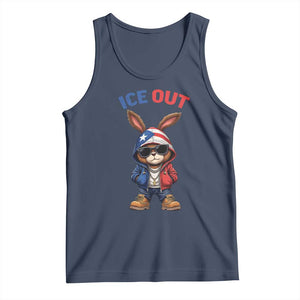 Cool Bunny Ice Out Tank Top Puerto Rican Flag Hoodie Outfit Vibes Boricua TS10 Navy Print Your Wear