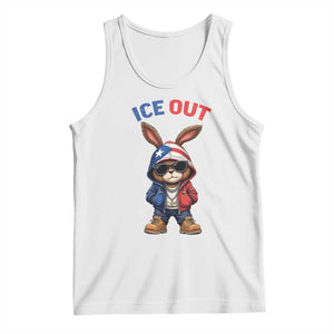 Cool Bunny Ice Out Tank Top Puerto Rican Flag Hoodie Outfit Vibes Boricua TS10 White Print Your Wear