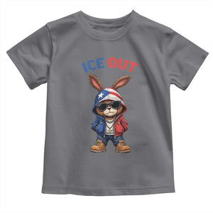 Cool Bunny Ice Out Toddler T Shirt Puerto Rican Flag Hoodie Outfit Vibes Boricua TS10 Charcoal Print Your Wear
