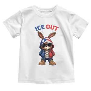 Cool Bunny Ice Out Toddler T Shirt Puerto Rican Flag Hoodie Outfit Vibes Boricua TS10 White Print Your Wear