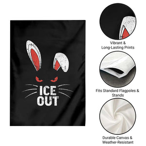 Bunny Ice Out Garden Flag Resist FDT Anti Immigration Enforcement TS10 Print Your Wear