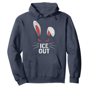 Bunny Ice Out Hoodie Resist FDT Anti Immigration Enforcement TS10 Navy Print Your Wear