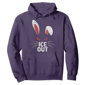 Bunny Ice Out Hoodie Resist FDT Anti Immigration Enforcement TS10 Purple Print Your Wear