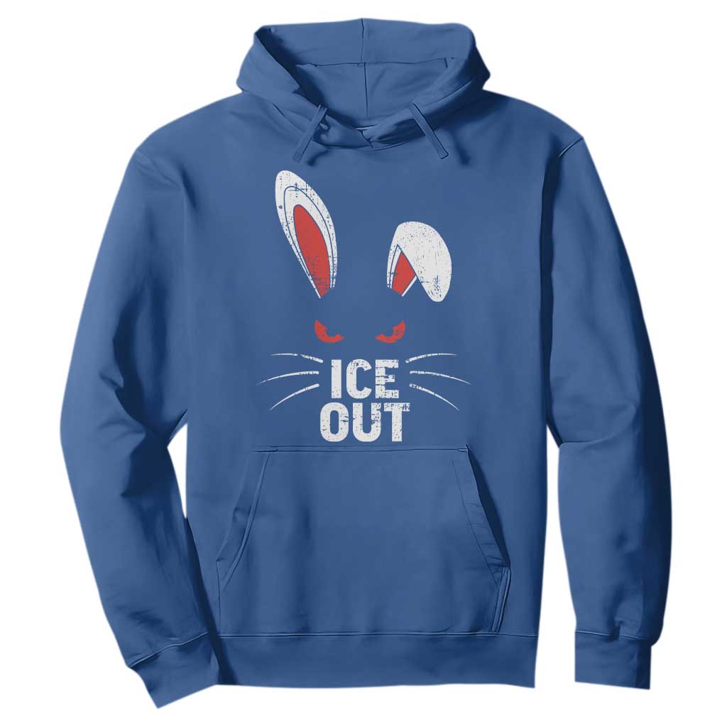 Bunny Ice Out Hoodie Resist FDT Anti Immigration Enforcement TS10 Royal Blue Print Your Wear